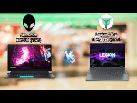Alienware X15 R1 (2021) vs Lenovo Legion 5 Pro 16ACH-06 (2021) | X15 or Legion 5 Pro ?!