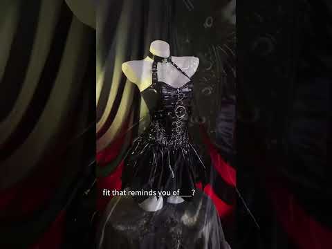 Our Miss Scissorhands set is back in stock🖤 #cosplay #cosplaygirl