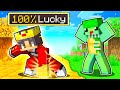 Mongo Got 100% LUCKY In Minecraft!