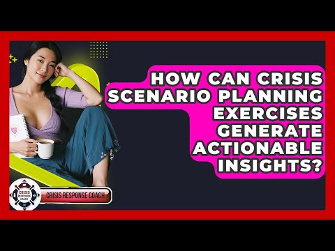 How Can Crisis Scenario Planning Exercises Generate Actionable Insights? - Crisis Response Coach