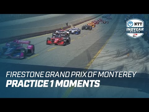 インディーカー第17戦 モントレー・グランプリ FP1ハイライト動画