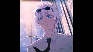GLOWING EYES + HOLLOW PURPLE = W GOJO 💜⚡#jujutsukaisen #gojo #anime