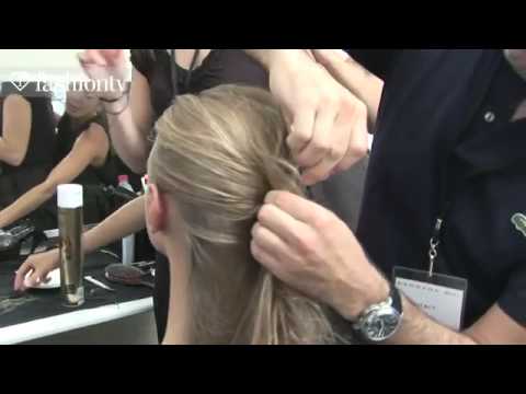 Barbara Bui Models Backstage   Spring 2012 Paris Fashion Week