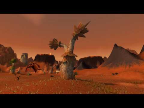 Relaxing World of Warcraft scenery - Badlands