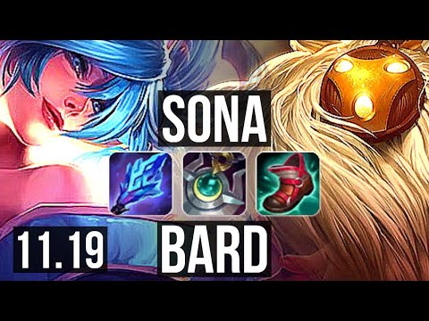 SONA & Lucian vs BARD & Miss Fortune (SUPPORT) | 4/0/14, 2.0M mastery | NA Master | v11.19