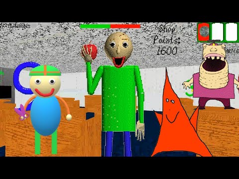 Baldi's Basics in Super Lots of Content Classic old private Alpha 8! (Baldi's Basics Mod)