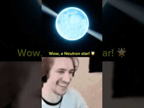 WOW a Neutron star 🌟 #shorts #earth #star #space #cosmos