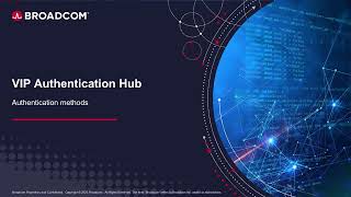 VIP Authentication Hub(ISP): Authentication Methods
