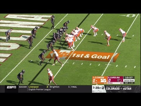 2019 USC vs Clemson - Goal Line Stand