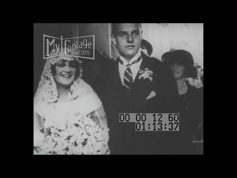 1923 NYC Gloria Gould and Henry Bishop Wedding at St  Barts Church