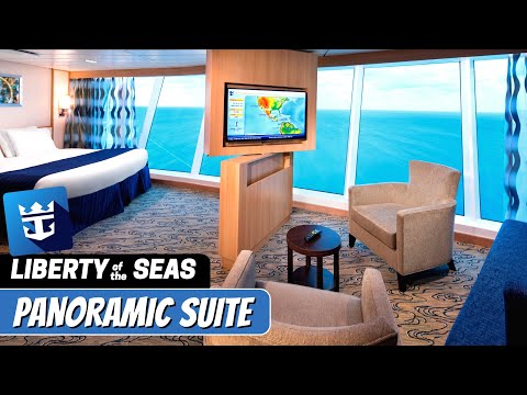 Liberty of the Seas | Panoramic Suite Full Tour & Review 4K | Royal Caribbean Cruise
