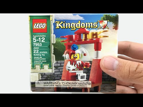 LEGO Kingdoms Jester set review! 2010 set 7953!