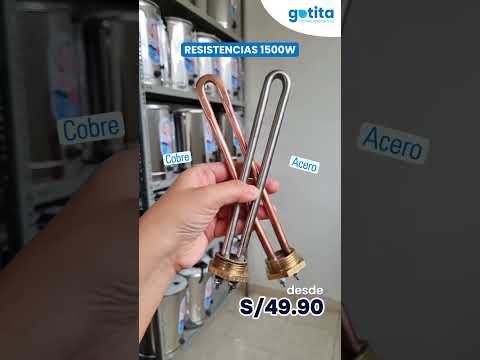 Resistencia para Terma Eléctrica 1500W #aguacaliente
