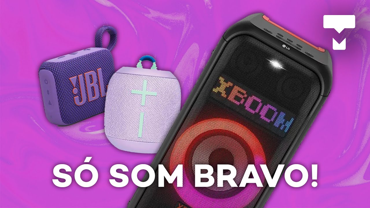 TOP 7 MELHORES CAIXAS DE SOM BLUETOOTH para comprar em 2024