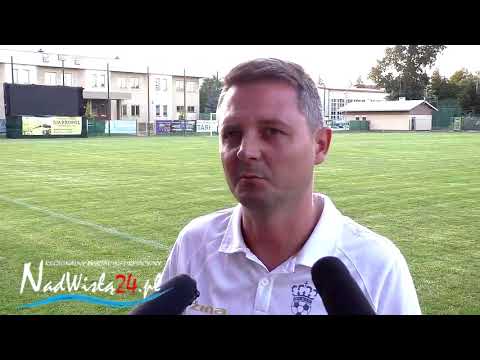 15.07.2020 Trener Korony Rzeszów Michał Szymczak po sparingu z Siarką Tarnobrzeg