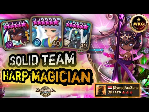 AMAZING COMBO WITH VIVACHEL, KINKY AND WOOSA IN TOP RANK RTA SUMMONERS WAR