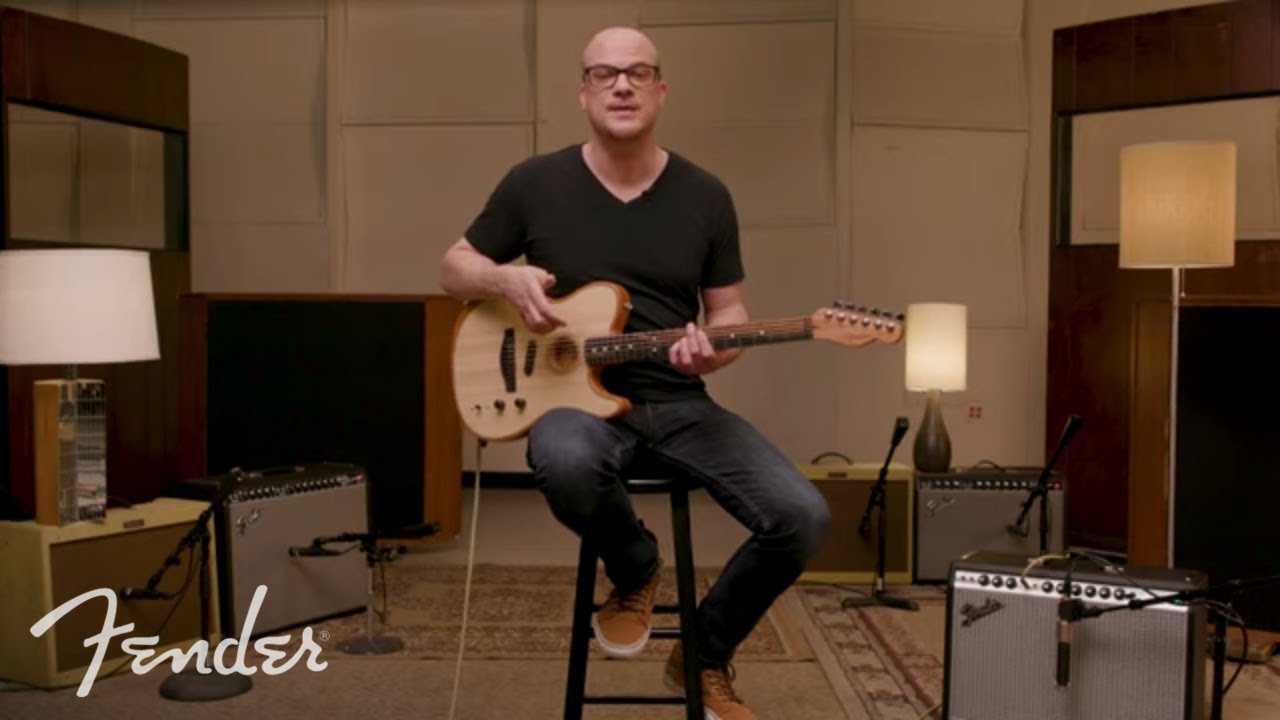 How To Play The American Acoustasonic Telecaster | Fender