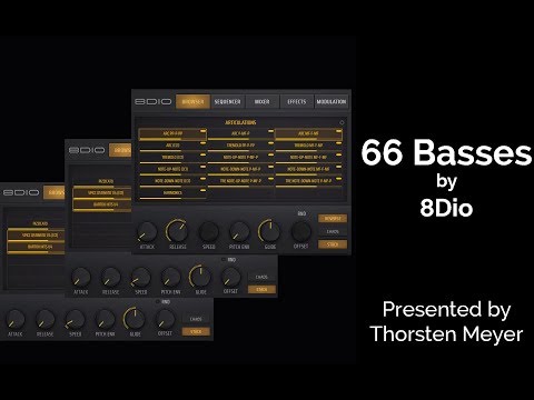 Legion Series 66 Basses by 8DIO Multi Demo
