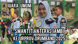 Download lagu JUARA UMUM I MARCHING BAND BAHANA SMAN TITIAN TERAS. KEJURPROV JAMBI PERSATUAN DRAM BAND INDONESIA mp3