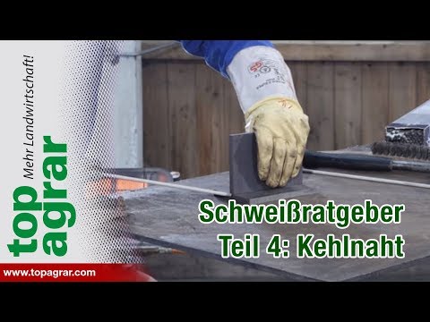 Tutorial video guide - Welding with Christoph - Part 4: Fillet weld