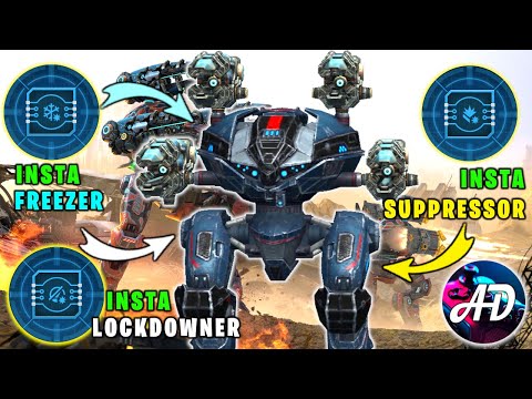 SCOURGE LEECH INSTA LOCK! SUPPRESS & FREEZE! Tier 2 Microchips Drone | War Robots Mk2 Gameplay WR