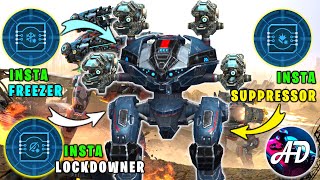 SCOURGE LEECH INSTA LOCK! SUPPRESS &amp; FREEZE! Tier 2 Microchips Drone | War Robots Mk2 Gameplay WR