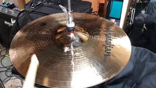Video thumbnail for Anatolian 13 ultimate hi hats by fatchoppers01