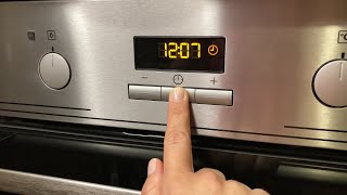 How to Set or Change Time on Electrolux  Oven