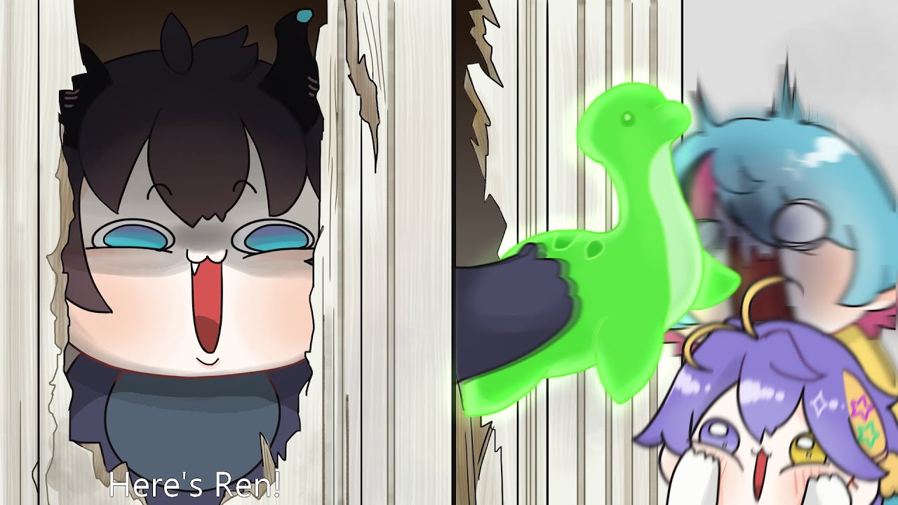 【NIJISANJI EN /にじさんじ /彩虹社】[ Animatic ] Wanna see my glow in the dark dinosaurs🦕【ILUNA】