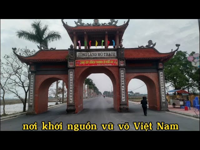 Nơi khởi tổ dòng họ vũ võ -Việt Nam