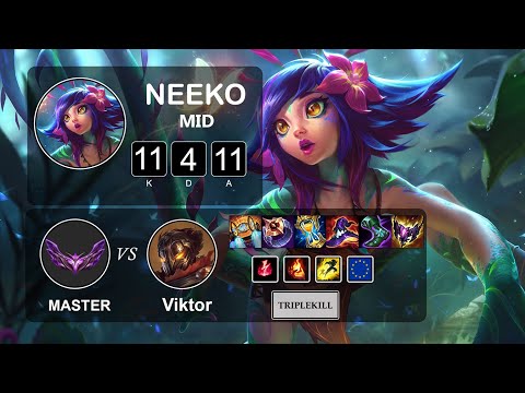 Mid Neeko vs Viktor - LOL EUW Master Season 12 Patch 12.2