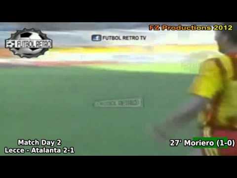 Serie A 1989-1990, day 2: Lecce - Atalanta 2-1 (Moriero goal)