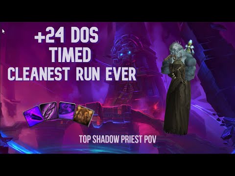 De Other Side +24 | Shadow Priest PoV - Chawy | Shadowlands M+ (Mythic Plus) Season 1