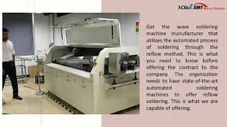 Wave soldering machine manufacturer – how to get the right one