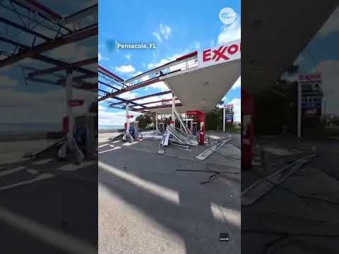 Drone footage shows extensive damage from Hurricane Isaias in Florida