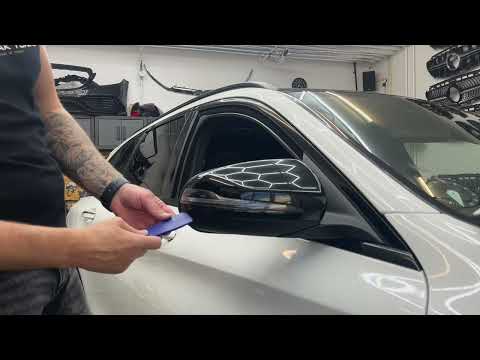 Installing Dynamic Turn Signal Mirror lights on a Mercedes W205 C-Class