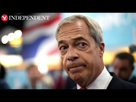 Watch again: Nigel Farage speaks at Reform UK's party conference