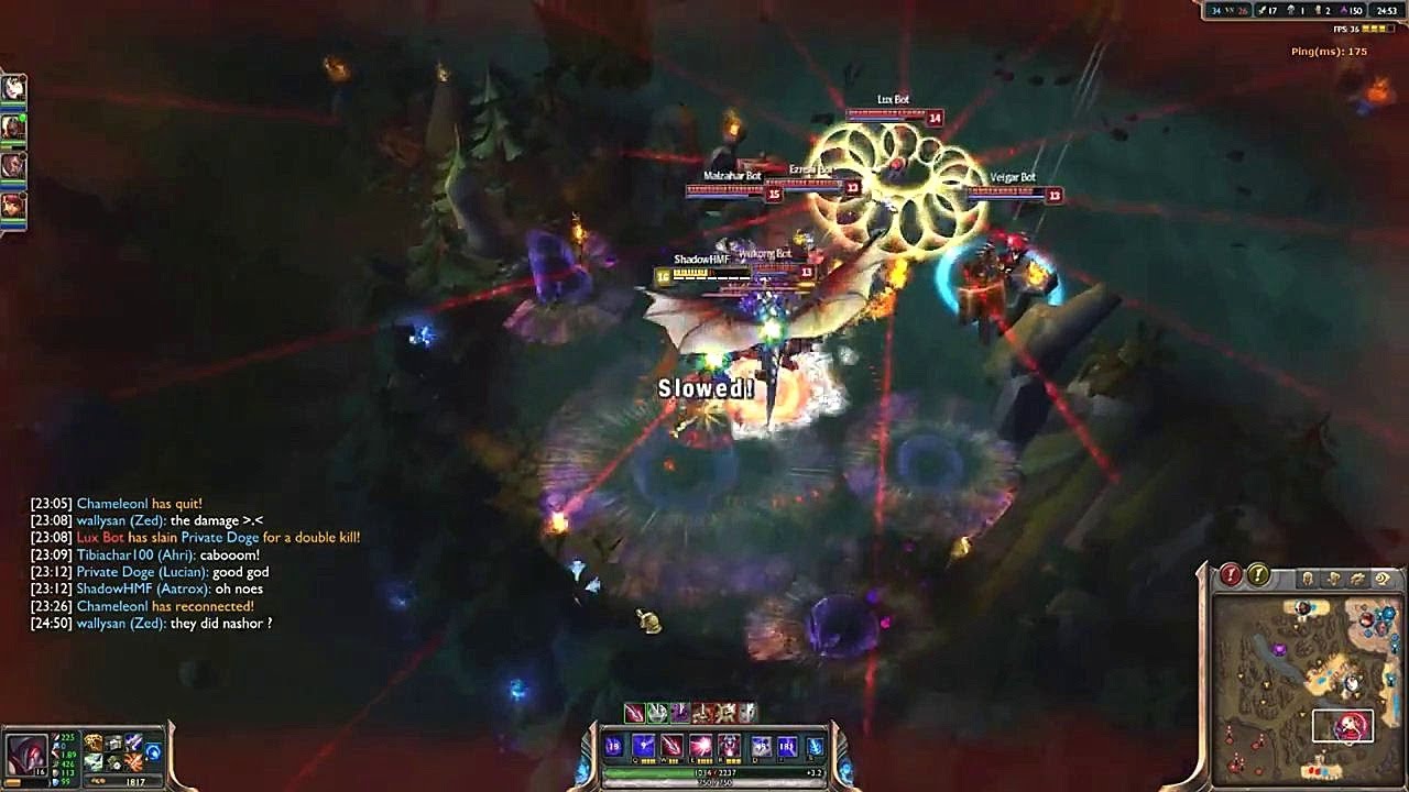 Liên Minh Huyền Thoại: Sức mạnh thực sự của các con Bot ác mộng @.@