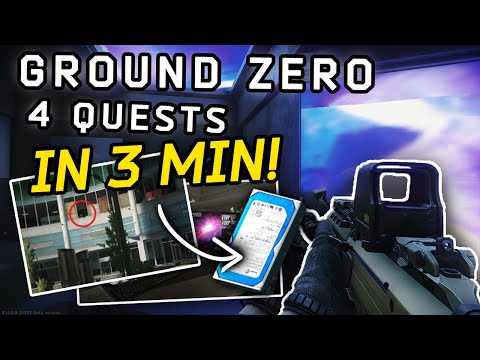Guide: *ALL* GROUND ZERO Starting Quests in 3 Minutes!