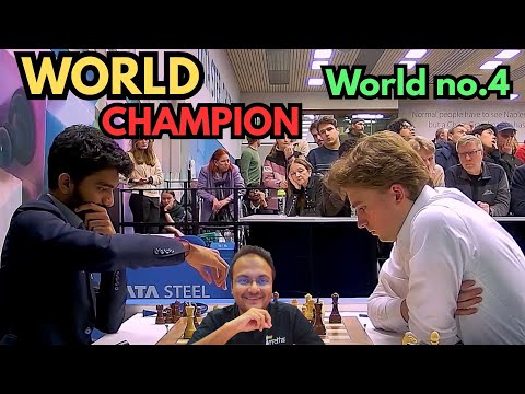 When World Champion Gukesh sacrificed his queen againt World no.4 Vincent Keymer