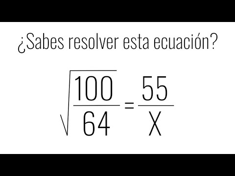 ECUACIÓN RACIONAL CON RAÍCES CUADRADAS. ¿Sabes resolverla?