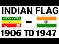 Indian Flag From 1906 To 1947 Changed And Now Republic Day And Independence Day Special