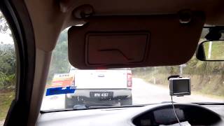 preview picture of video 'Terrible traffic jam at Cameron Highlands'