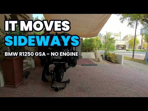 This Stand Moves My BMW GSA Sideways — Dynamoto Real-World Test