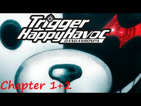 Danganronpa: Trigger Happy Havoc Chapter 1+2 (Full Game, Walkthrough, No Commentary)