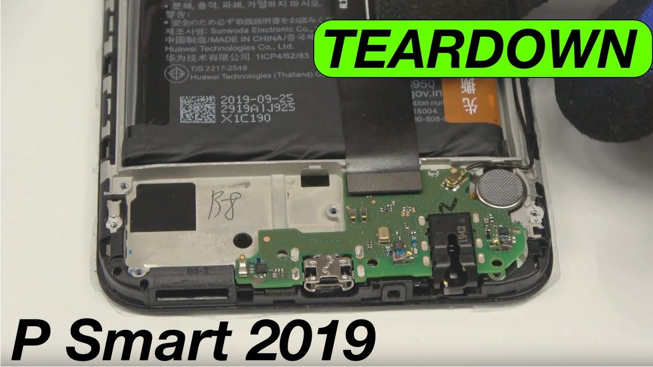 Huawei P Smart 2019 Teardown