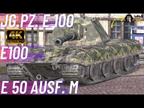 E100 + Jg.Pz. E 100 + E 50 Ausf. M wot blitz • Creando el camino