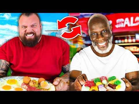 I Swapped Diet With EDDIE ABBEW! | DIET & TRAINING SWAP