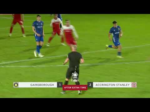 HIGHLIGHTS: Gainsborough Trinity 1-2 (AET) Accrington Stanley