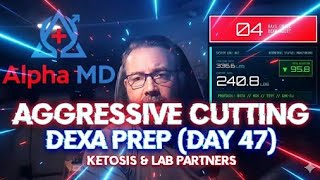 Retatrutide Vlog: Aggressive Cutting Strategy for DEXA Prep (Day 47)